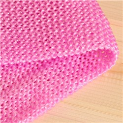 Мочалка банная вязаная «Супердлинная», 70×11 см, МИКС