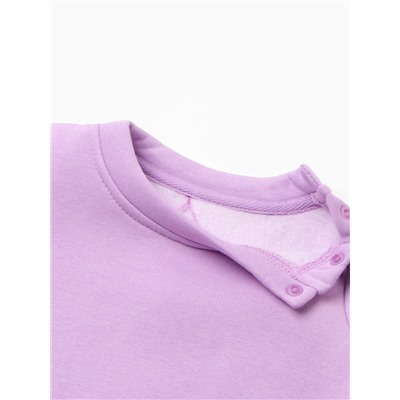 Свитшот - боди детский MINAKU, рост 86-92 см, сиреневый