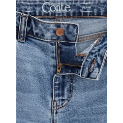 Джинсы женские CONTE Джинсы mom slim CON-400 c высокой посадкой