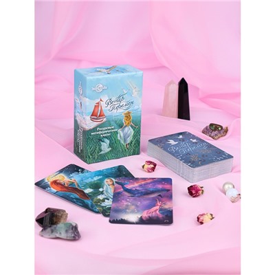 Метафорические ассоциативные карты, мак карты «Ветер перемен», 72 л, карта 10.9×7.4 см