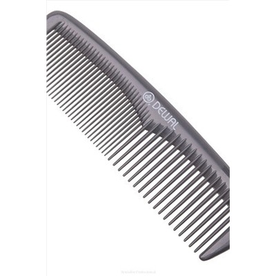 Dewal Расческа карманная / Эконом CO-6031, пластик, 13 см, серый KRISTALLER, 1106139