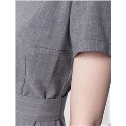 Платье из премиальной эластичной поливискозы с юбкой "полусонце"