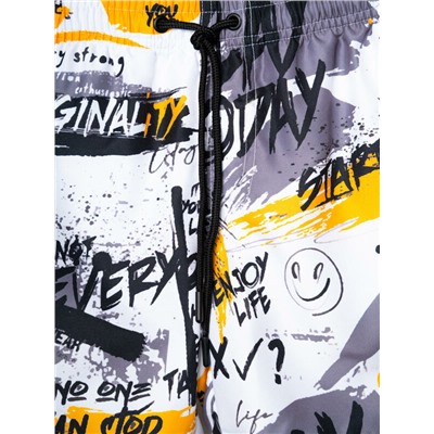 Шорты текстильные плавательные для мальчиков, средней длины