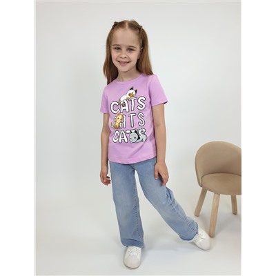 6-77-10. (Фуфайка для девочки, Лунева )