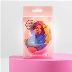 Расческа-шейкер Girl 9×6.5×4.5 см