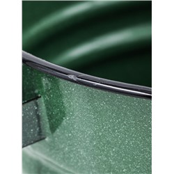 УЦЕНКА Ведро,12 л, без крышки, зелёное, с зерном