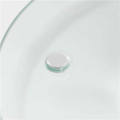 Подставка для торта вращающаяся Доляна, d=25 см, стекло