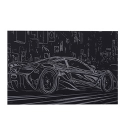 Набор для рисования "Транспорт" в пакете