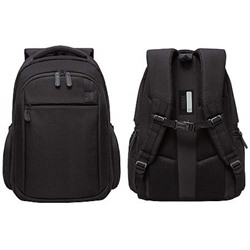Рюкзак молодежный RQ-310-1/1 черный 31х46х18 см GRIZZLY