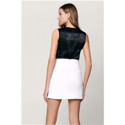 Юбки CONTE LUNA Мини-юбка прямого кроя