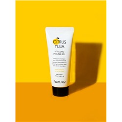 FARMSTAY - ПИЛИНГ - ГЕЛЬ ДЛЯ ЛИЦА С ЭКСТРАКТОМ ЮДЗУ CITRUS YUJA VITALIZING PEELING GEL, 100 МЛ