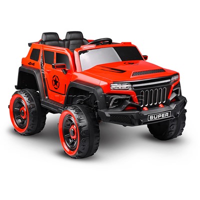 Электромобиль "Бархан" 12V7A с полным приводом, красный