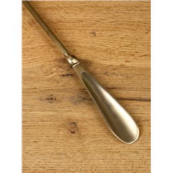 Ложка для обуви «Винтаж», 45.5 см, латунь, манговое дерево