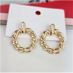 Серьги женские бижутерия на уши, коллекция LALIQ, арт.003.306
