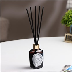 Ароматический диффузор BAGO home, хлопок и лилия, с палочками, для дома, 40 мл