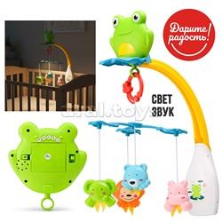 Мобиль музыкальный "Лягушонок" в коробке