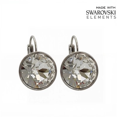 Серьги с кристаллами Swarovski