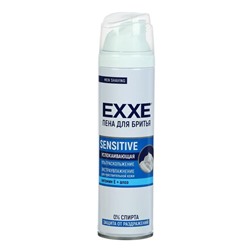 Пена для бритья Exxe Sensitive, для чувствительной кожи, 200 мл