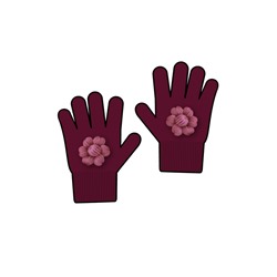 Перчатки трикотажные для девочек