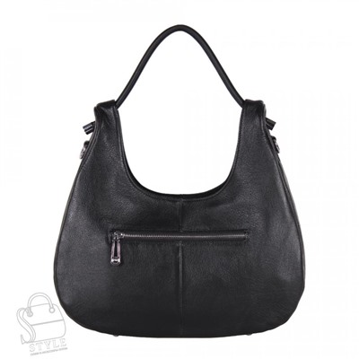 Сумка женская кожаная 6087Q black Polina&Eiterou