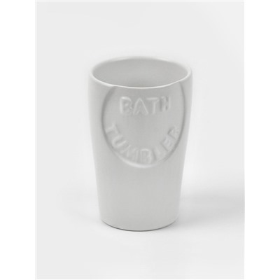 Набор аксессуаров для ванной комнаты SAVANNA «Легенда», 3 предмета, дозатор 370 мл, мыльница, стакан, белый