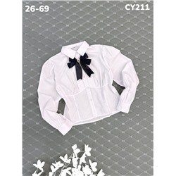 Блузка CY211 синий