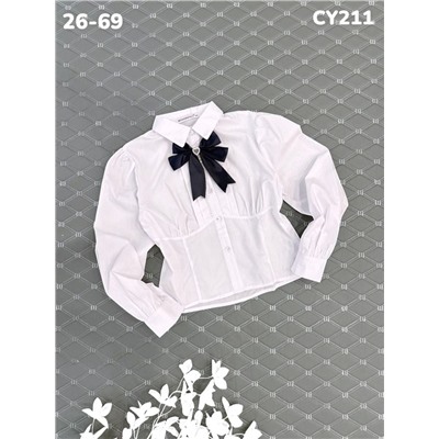 Блузка CY211 синий