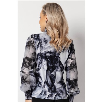 Блузка женская  7046/22/Серый, черный