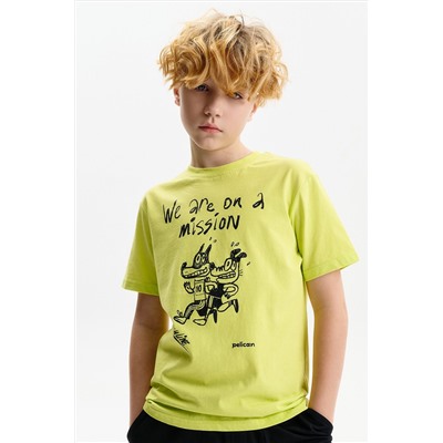 Футболка для мальчиков PELICAN, 1232816