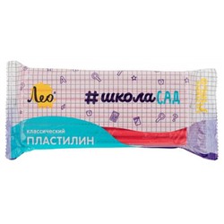 Пластилин 240гр. "ШколаСад" красный LMC-240 Лео