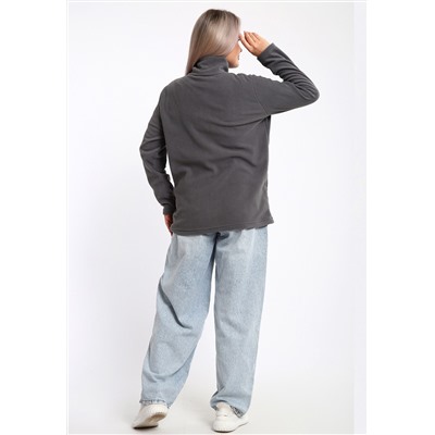 734 Толстовка флис стойка молния