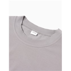 Футболка мужская MINAKU: Basic line MAN серая, размер 56