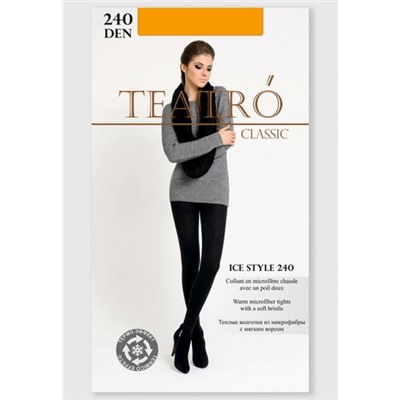 Колготки теплые, Teatro, Ice Style 240 color