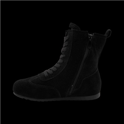 Ботинки из натуральной кожи P-MR23-1 черные