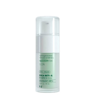 VT Cosmetics Лёгкая бустер-эссенция с ретинолом и центеллой Cica Reti-A Essence 0.1
