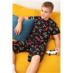 Хлопковый костюм для мальчика Happyfox