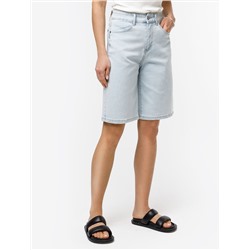 Шорты-бермуды из эластичного денима
