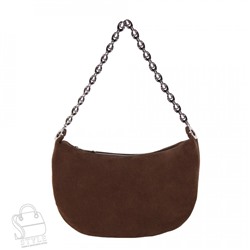 Сумка женская кожаная 2738VGAA coffee Vitelli Grassi