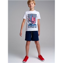 Комплект трикотажный для мальчиков: фуфайка (футболка), шорты