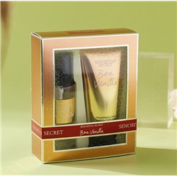 Набор парфюмированный спрей + лосьон для тела BARE VANILLA Senoritas Secret, 2 шт. * 75 мл.
