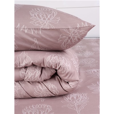 Постельное бельё евро LoveLife «Артишок», микрофайбер