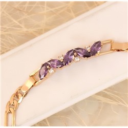 Браслет позолота Н01-12355 длина 18 см.