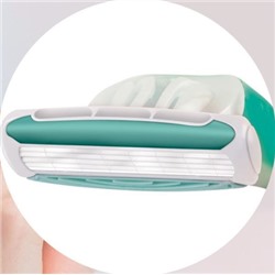 Станок для бритья одноразовый Schick (Wilkinson Sword) QUATTRO Smooth Sensitive (3шт.) для женщин