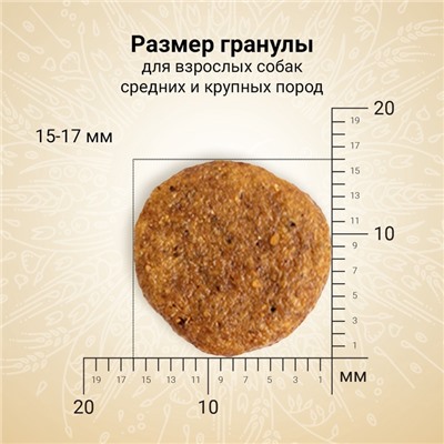 Сухой корм CRAFTIA NATURA для взрослых собак средних и крупных пород из утки с фазаном 7 кг