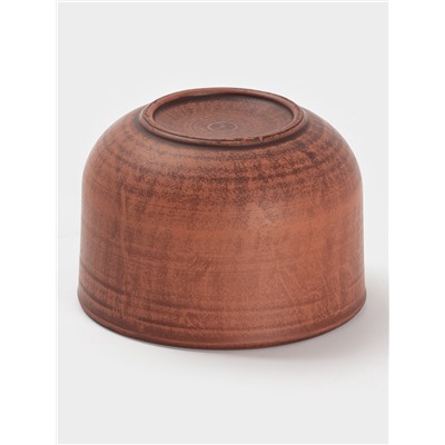 Пиала «Гладь‎‎», 350 мл, 10×6.5 см, красная глина