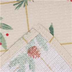 Набор новогодних полотенец Доляна «Зимние праздники» 28×46 см - 2 штуки, 100% хлопок, вафля 160 г/м²