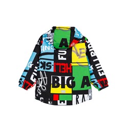 Куртка текстильная с полиуретановым покрытием для мальчиков (ветровка)