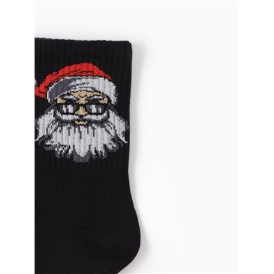 Новогодний подарочный набор «Ho-ho» плед, носки, перчатки, термостакан