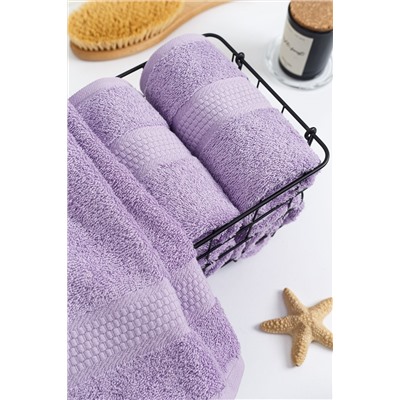 Полотенце махровое - Насыщенная сирень