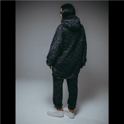 Худи женское Ваниль (Серый варёнка)